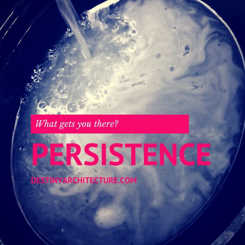 A strong WHY helps you be PERSISTENT; Your PERSISTENCE helps you reach your goal.