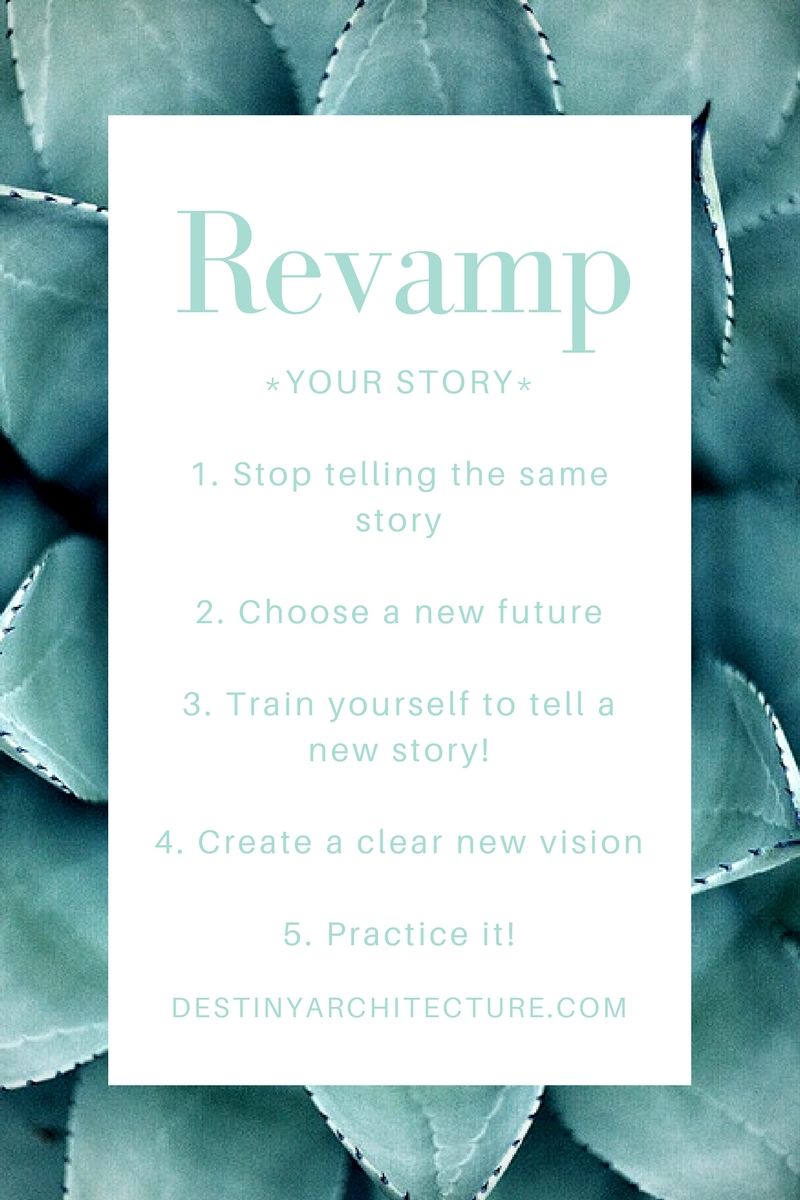 *YOUR STORY*
1. Stop telling the same story
2. Choose a new future
3. Train yourself to tell a new story!
4. Create a clear new vision
5. Practice it!.jpg