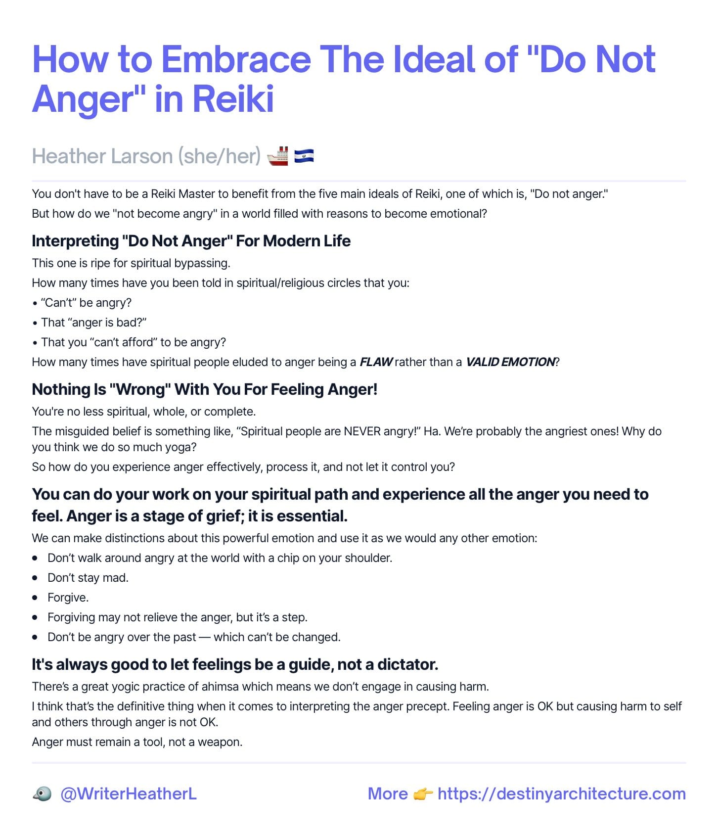 What Does the Reiki Ideal of "Do Not Anger" Really Mean in Modern Life?