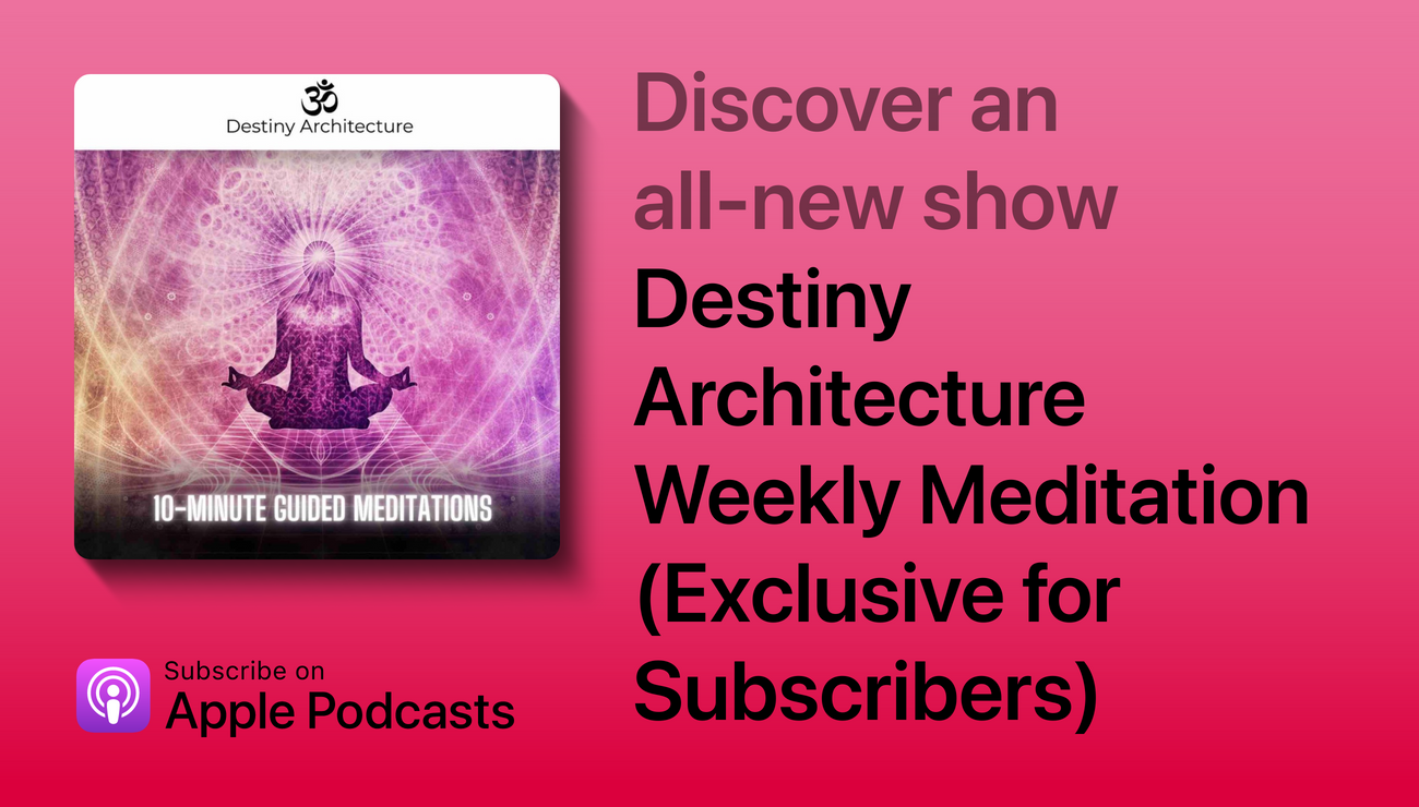 🌟 Welcome to the Spiritual Journey; Here's All You Need to Know!⚡️ The Destiny Architecture Blueprint 4/17/22