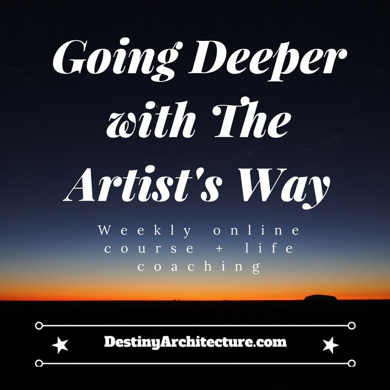 How to go deeper with The Artist's Way + Life Coaching -- Starts May 22