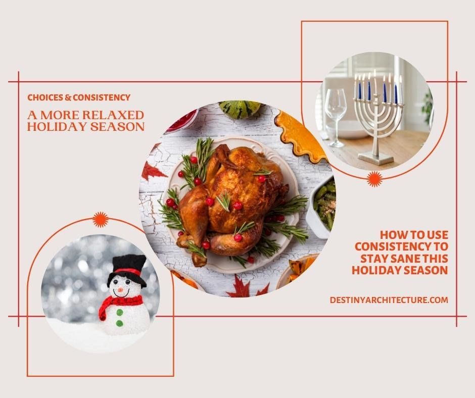 How to use Consistency To Stay Sane this Holiday Season