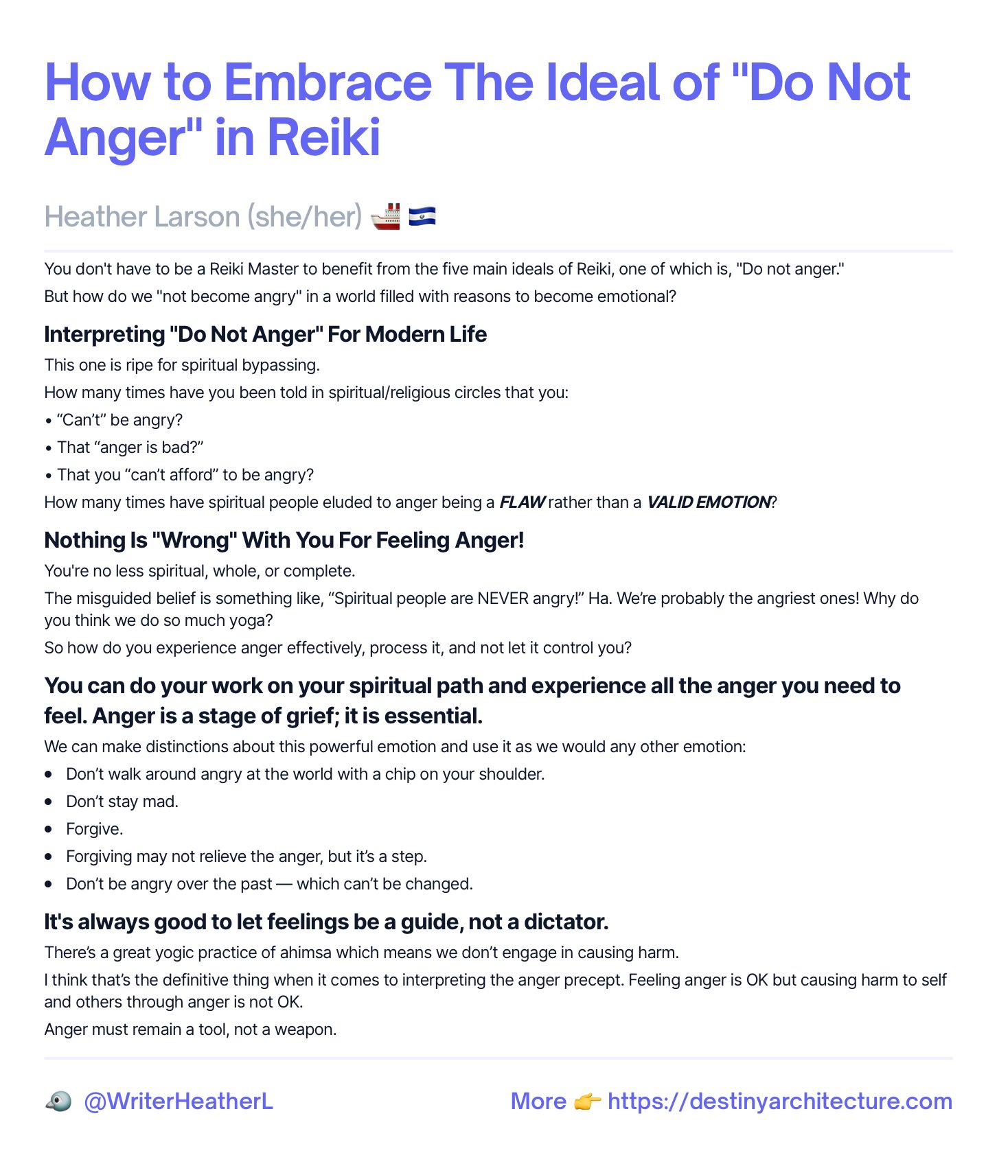 What Does the Reiki Ideal of "Do Not Anger" Really Mean in Modern Life?