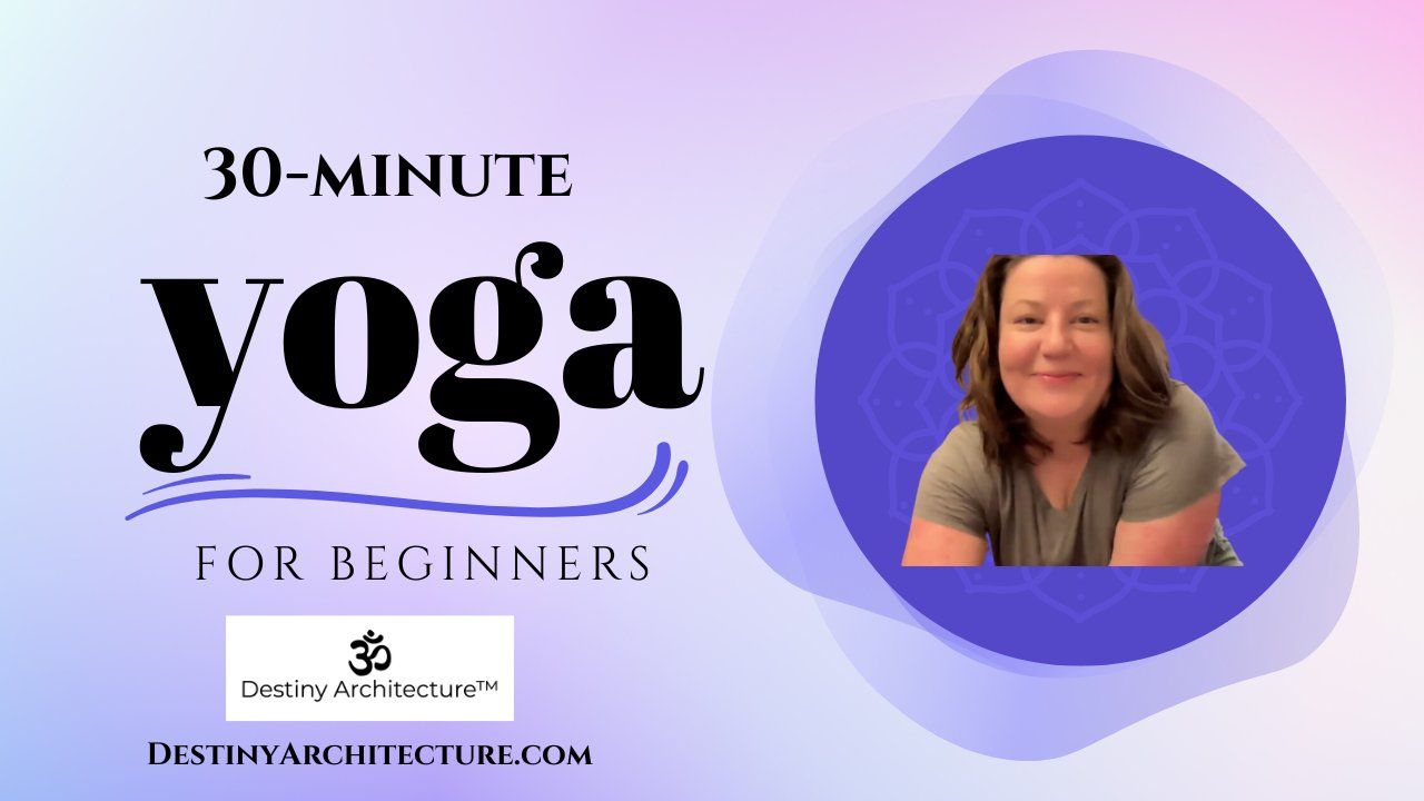 30-minute Yoga Practice for Beginners [LIVE Practice Recording from 8-5-23]